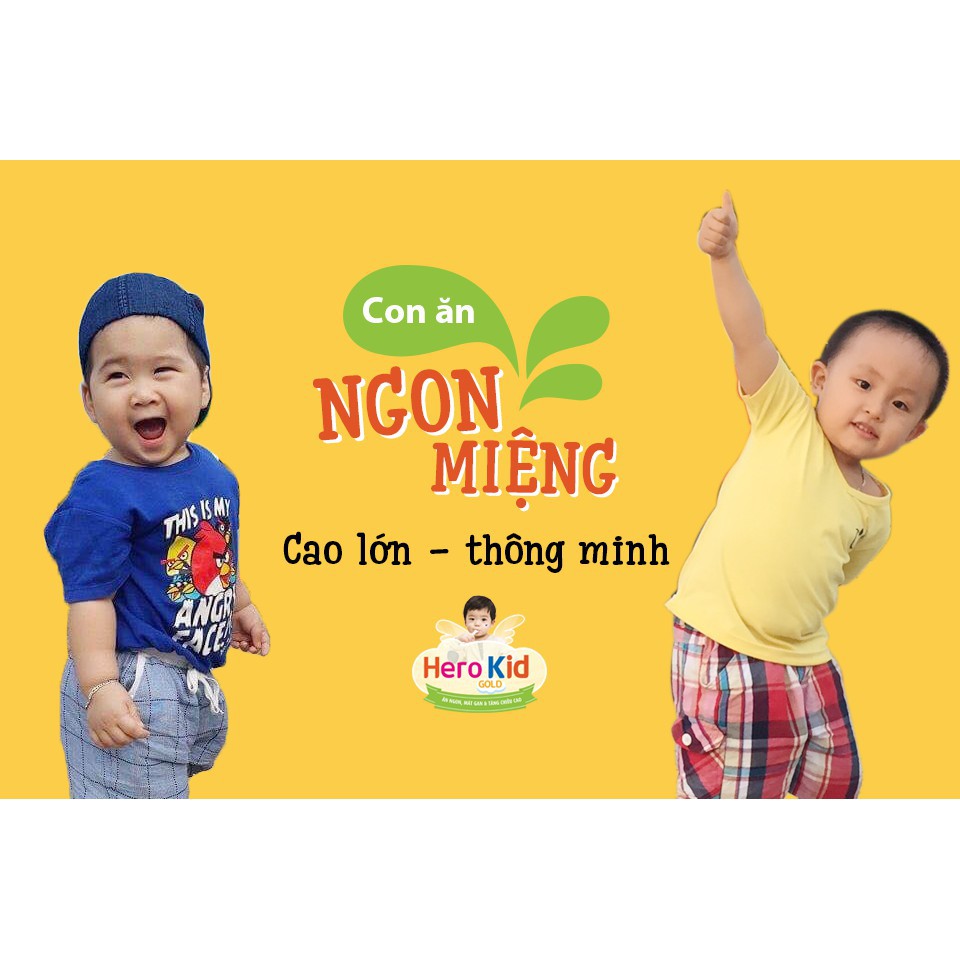 Hero Kid Gold - giúp bé ăn ngon, cao lớn - Nhập khẩu Hàn Quốc