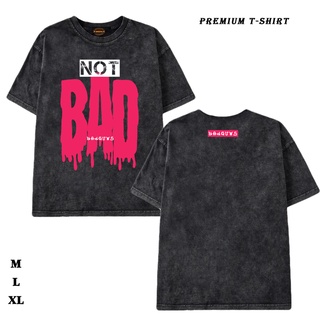 Áo thun unisex form rộng not bad 100% cotton cao cấp bgs037 - local brand bad guys chính hãng