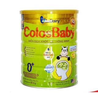 Combo 2 lon sữa colosbaby iq đủ số 800g