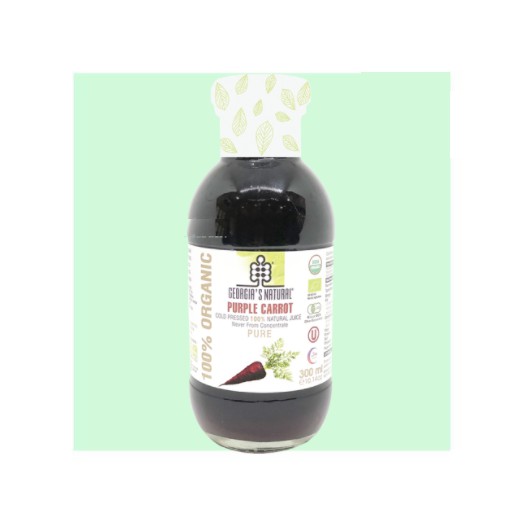 Nước Ép Cà Rốt Tím Hữu Cơ hiệu Georgia’s Natural 300ml