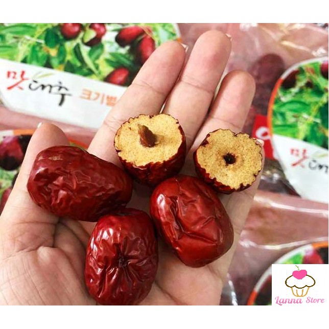 [LOẠI 1] Táo Đỏ Sấy Khô Hàn Quốc Túi 500g. | BigBuy360 - bigbuy360.vn