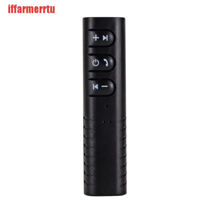 {iffarmerrtu}3.5mm Jack  Audio MP3 Music Bluetooth Receiver Car Kit Wireless Adapter Call HZQ