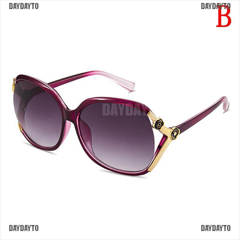 Kính Mát Gọng Tròn Oversized Chống Tia UV400 Thời Trang 2019 Cho Nữ