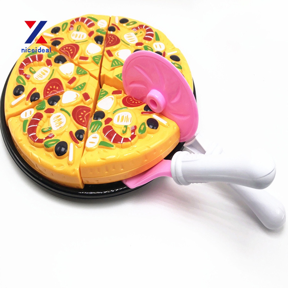 ✲Set 6 / 9 Đồ Chơi Cắt Bánh Pizza Bằng Nhựa Cho Bé