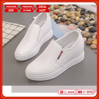 Giày nữ độn đế 6cm H24aa