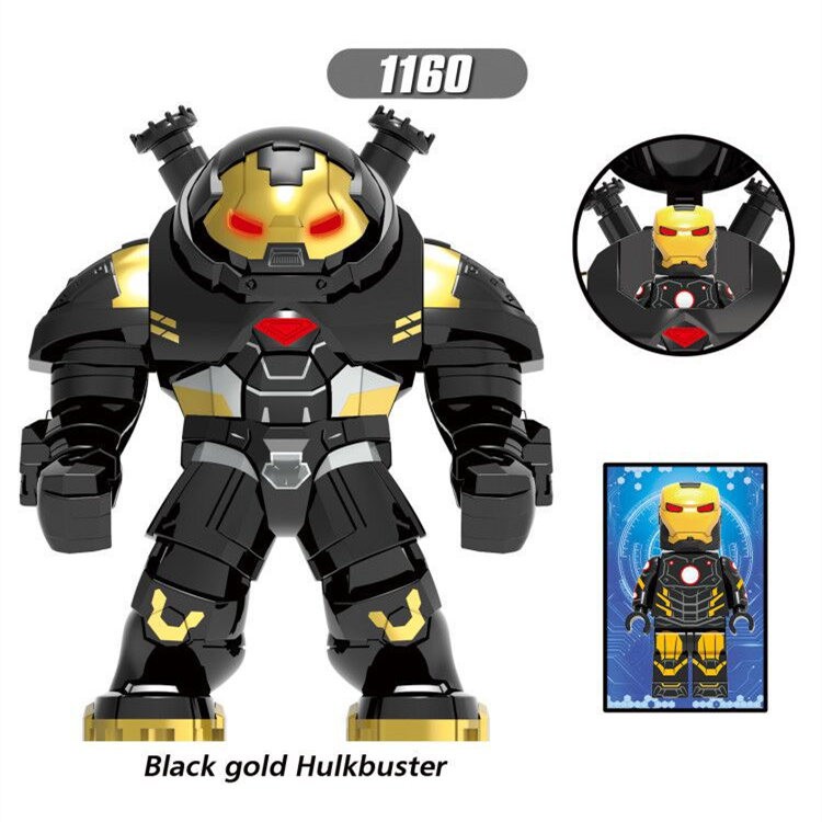 Đồ Chơi Lắp Ghép Mô Hình Nhân Vật Hulk 2 Trong 1 X1157-1160