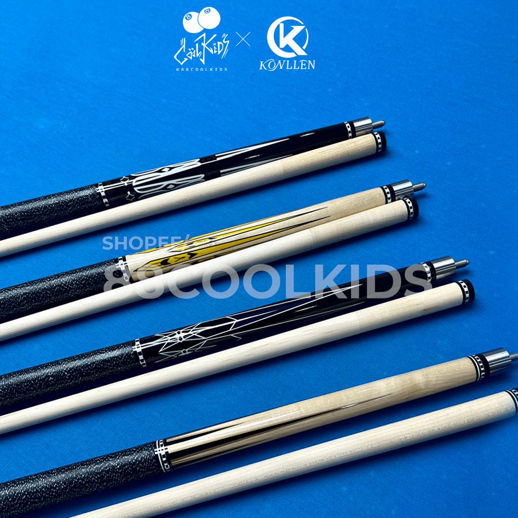 Cơ Bida Lỗ Konllen New 2023 Gỗ Maple - Gậy Bi A Cá Nhân Tiêu Chuẩn Có ốc tăng chỉnh, nặng 550g