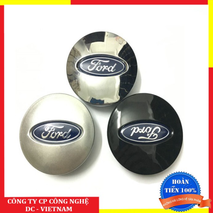 Sản phẩm  Logo chụp mâm bánh xe ô tô Ford đường kính 65mm FORD-65, Nhựa ABS ( nhiều màu ) - 01 chiếc ..