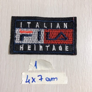 Sticker hình ủi logo chữ (ko keo)