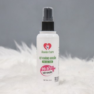 Chai xịt khô kháng khuẩn Nasin Care [110ml]