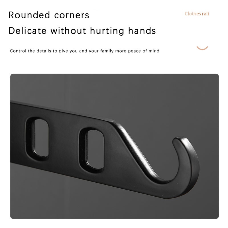 Móc Treo Quần Áo Gắn Tường Gấp Gọn Tiện Dụng