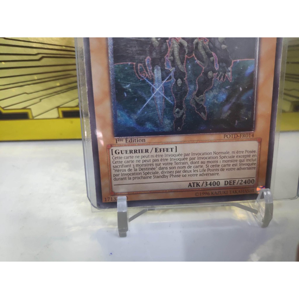 [ Dưa Hấu Yugioh ] Lá bài thẻ bài Destiny HERO - Dogma - Ultimate Rare 1st Edition - Tặng bọc bài nhựa bảo quản