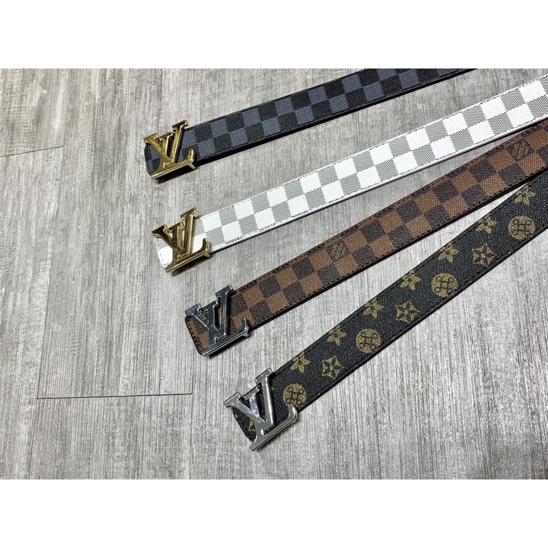 thắt lưng da eo vì . dây lưng Lv. dây nịt ( ảnh thật shop chụp)