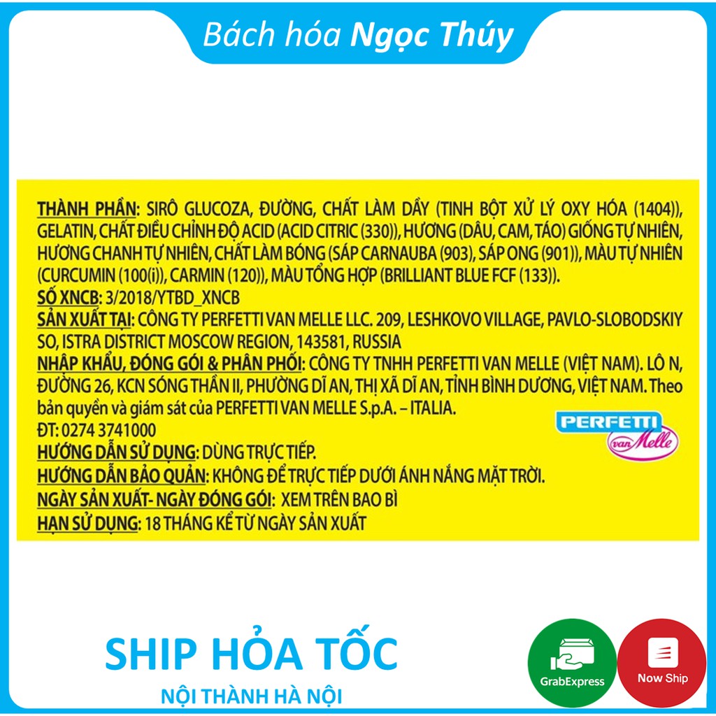 Hộp 32 Thanh Kẹo Mềm Hương Trái Cây Chupa Chups Sour Belt 8g