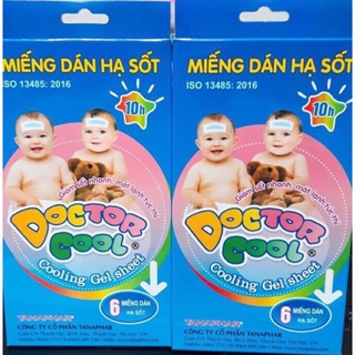 Dán hạ sốt Doctor cool hộp 6 miếng