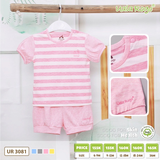 [CHÍNH HÃNG - XẢ KHO] Bộ Uala Pettit Cho Bé; Size 6-9