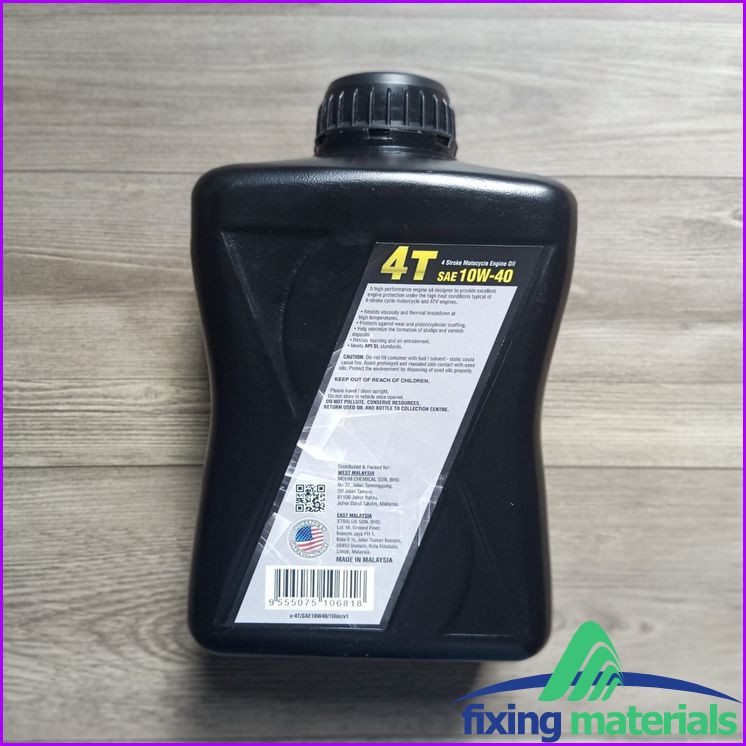 Nhớt xe tay ga X'TRASEAL SAE 10W-40SL, chuẩn API SL, SX Malaysia