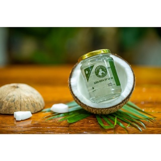 Dầu Dừa Ép Lạnh Coco Farm - Hủ 250ML