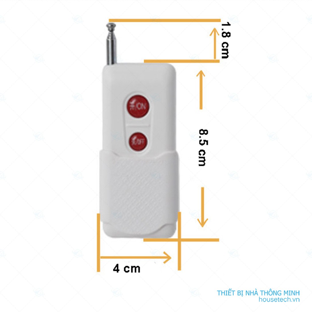 Remote RF 315 MHz cao cấp