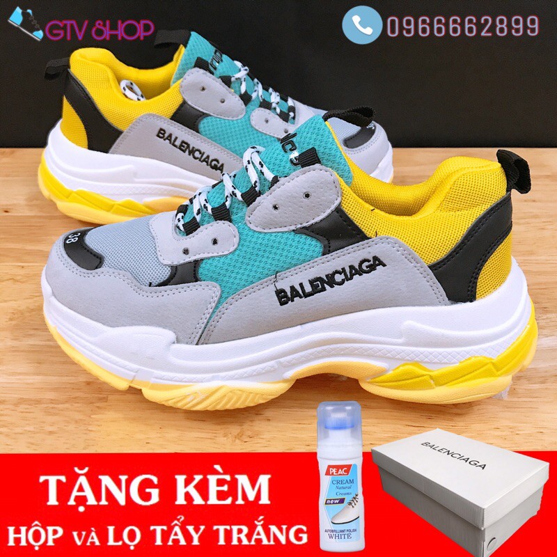 TẶNG HỘP VÀ LỌ TẨY TRẮNG - Giày thể thao nam nữ ulzzang 3len trip, 6 mẫu hot, size 36-43.      . | BigBuy360 - bigbuy360.vn