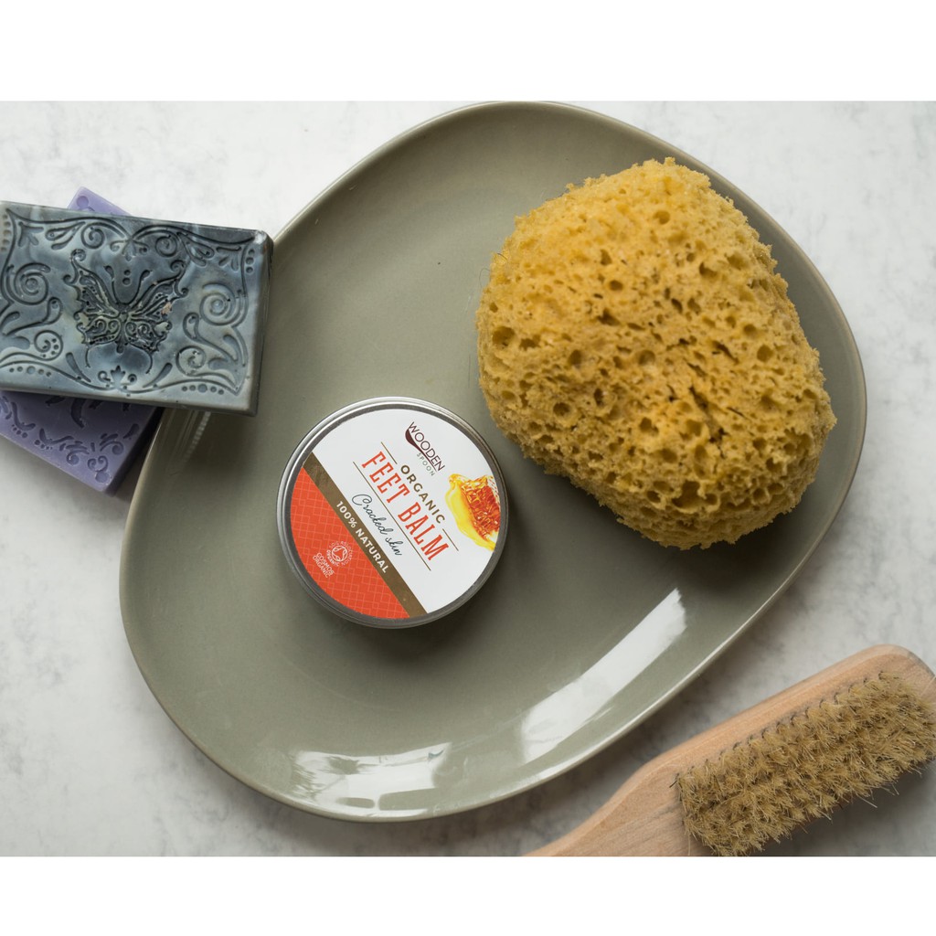 Kem chống nẻ chân feet balm Wooden spoon 60ml