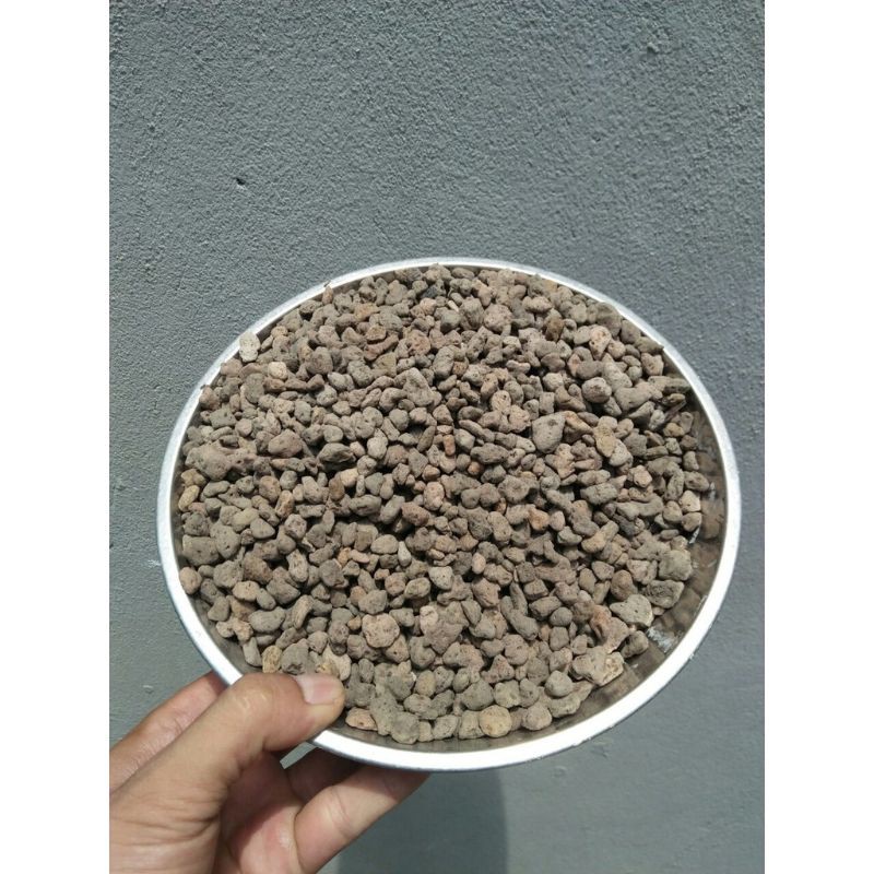 Đá Pumice (đá bọt núi lửa) (size 0.5-0.8cm ) trồng cây thoát nước, giữ ẩm, nhẹ trồng ban công, tầng thượng 1kg