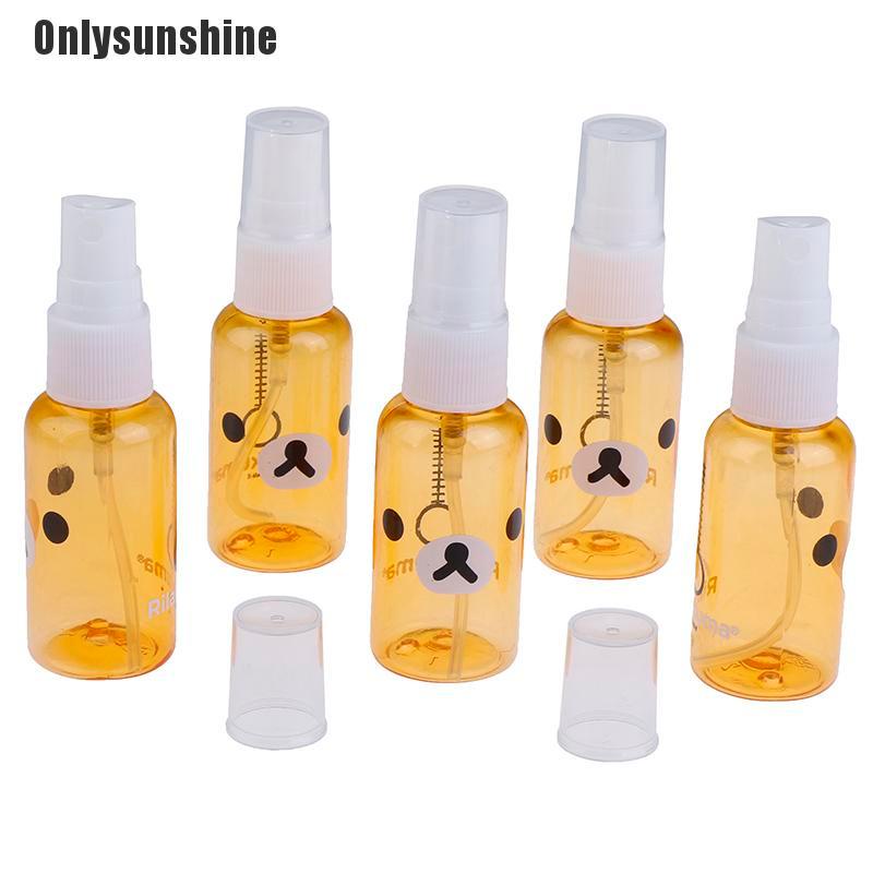 Bộ 5 Chai Nhựa Rỗng Dạng Xịt Tiện Dụng
