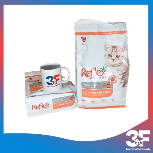 Thức Ăn Hạt Cho Mèo Con - Reflex Kitten Vị Gà - 2Kg