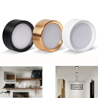 Đèn LED gắn bề mặt tròn siêu mỏng 220v 5W 7W 9W 12W Gắn bảng đèn trần Đèn trang trí nhà cửa