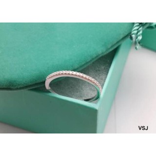 Nhẫn bạc 1 hàng đá