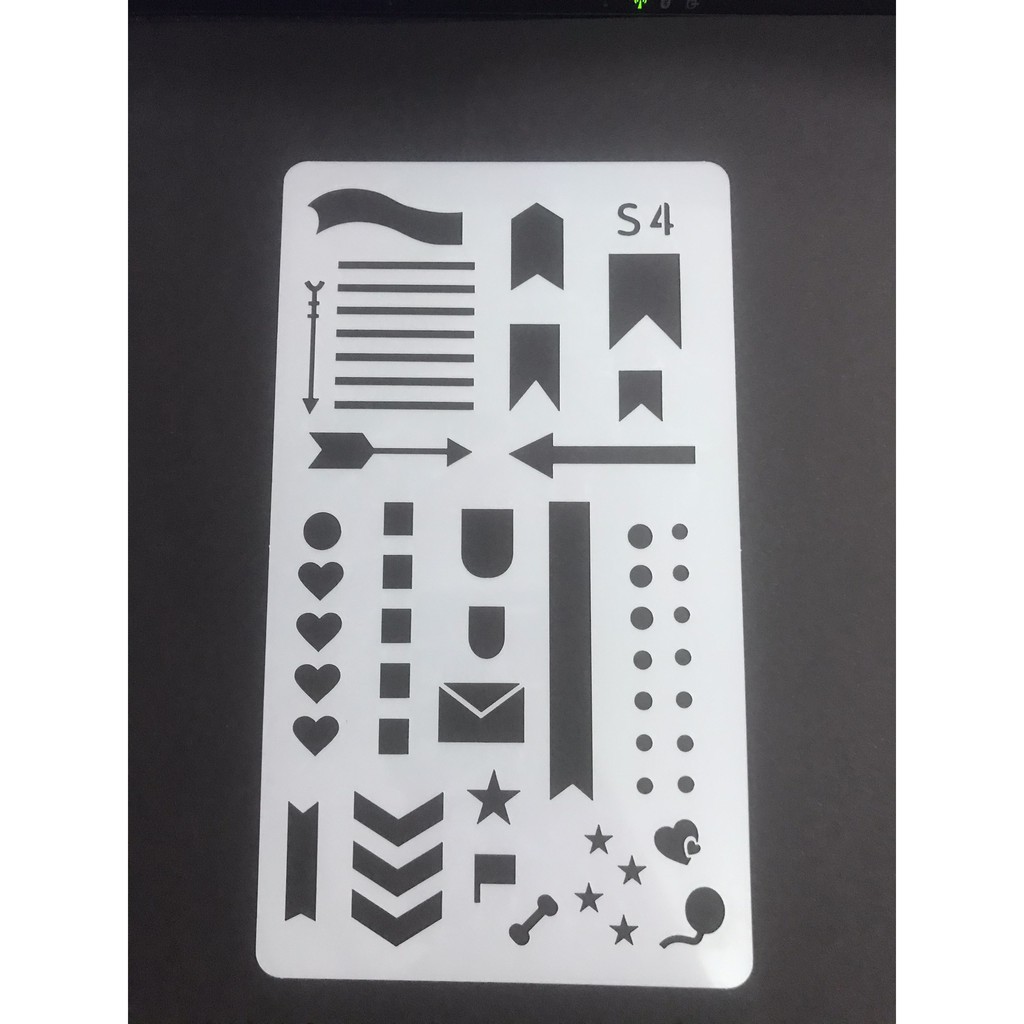 Pet Stencil - Khuôn hình trang trí, tạo nền