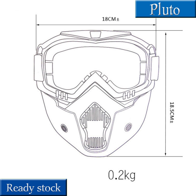 Mặt Nạ Bảo Hộ Đi Xe Máy