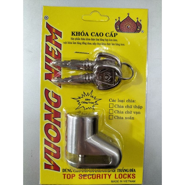 Khoá thắng đĩa Vương Miệng