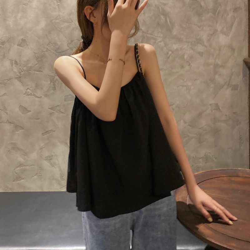 Áo kiểu áo hai dây chất thun Jameela | BigBuy360 - bigbuy360.vn