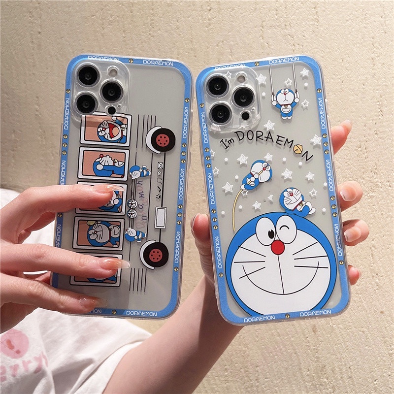 Ốp Điện Thoại TPU Dẻo Họa Tiết Doremon Dễ Thương Cho OPPO Reno8 Z 8Pro Reno 8 8Z 7 7Z 7Pro 6Z 6 Z Pro 5G 4G 2022