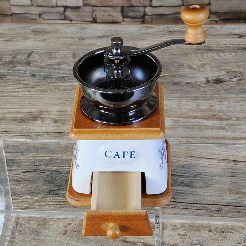 Máy Xay Cà Phê Bằng Tay Lõi Sứ Cỡ Nhỏ Thiết Kế Mới Tiện Lợi Dễ Sử Dụng