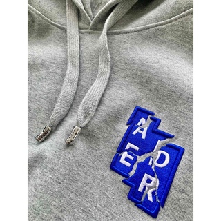 Áo nỉ mũ Ader Error 6th universary patchwork hoodie