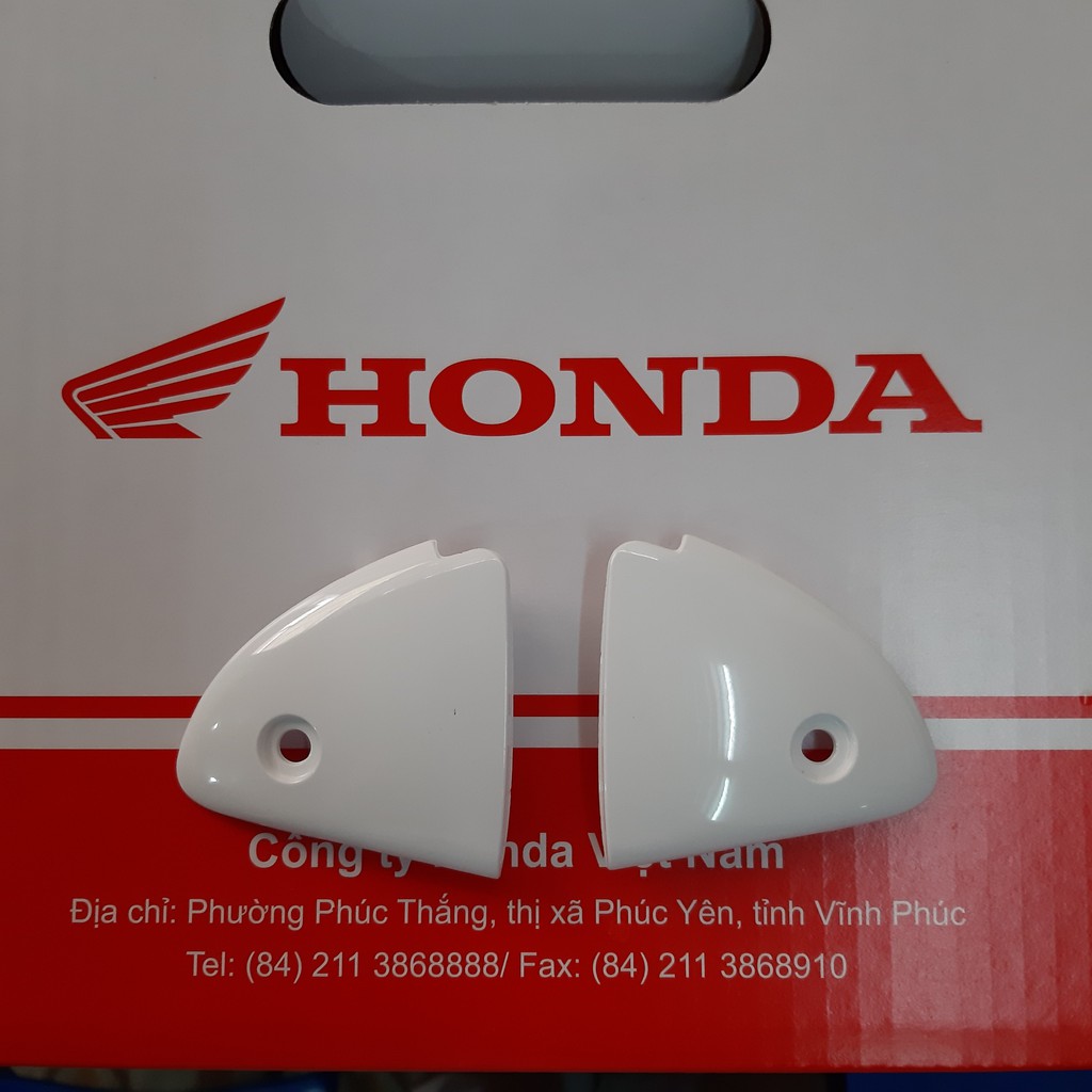 Ốp kính mũ bảo hiểm VO10,VO20 Trắng (Honda)
