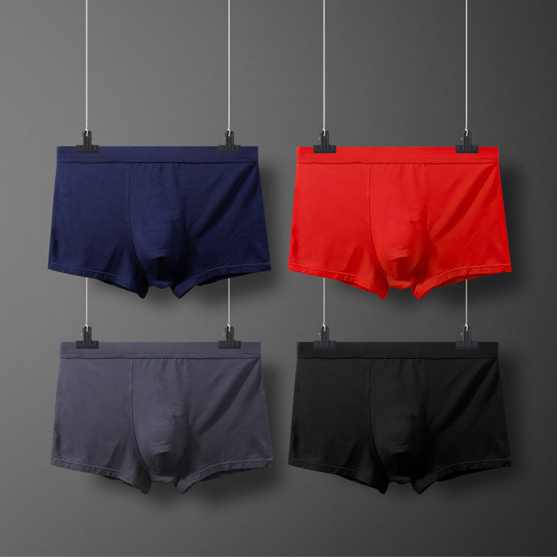 Men's Underwear Plus Size Boxer Pants Modal Fat Man Sports Pants Loose and Comfortable Running Boxer Pants 144