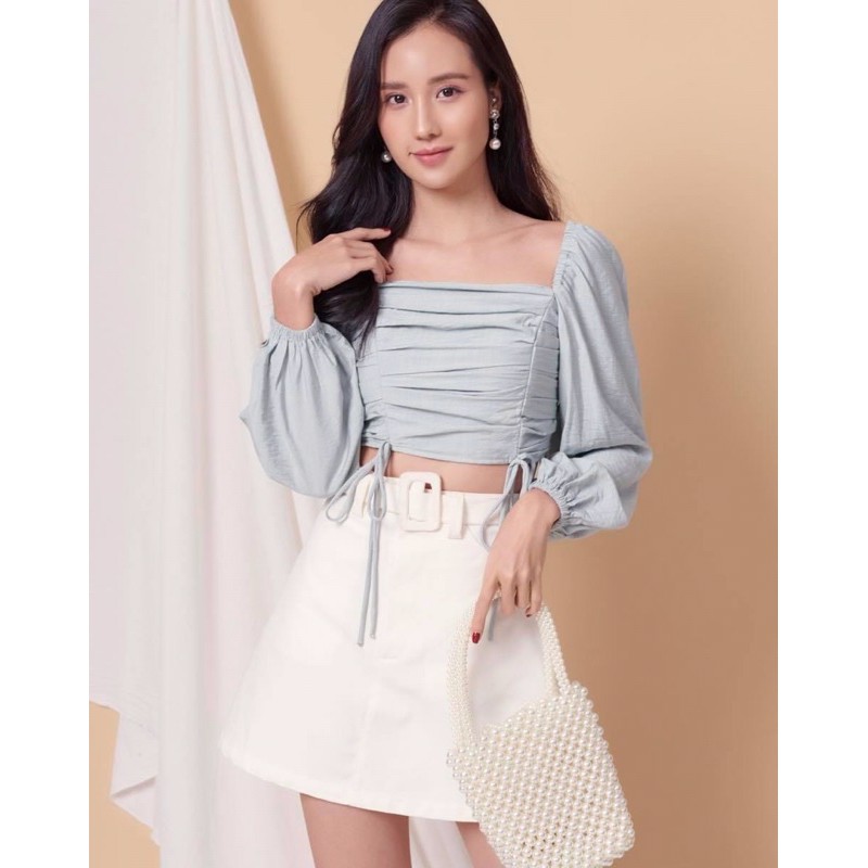 Áo crop Mint Top Shebyshj