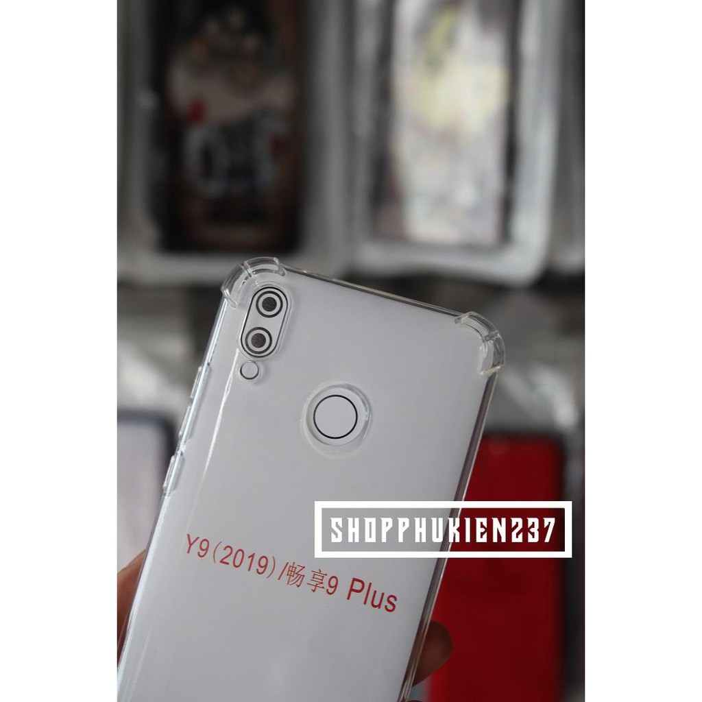 Ốp Lưng Dẻo PU 6D Huawei Y9 2019 Ốp Silicon Trong Suốt Chống Sốc 4 Góc