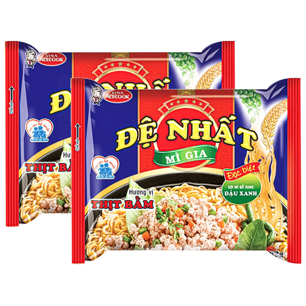 10 gói mì ăn liền các loại hảo hảo/ lẩu thái/ đệ nhất | BigBuy360 - bigbuy360.vn