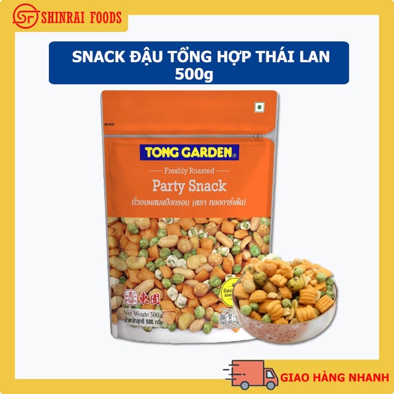 Snack đậu tổng hợp Thái Lan bịch 500 gram