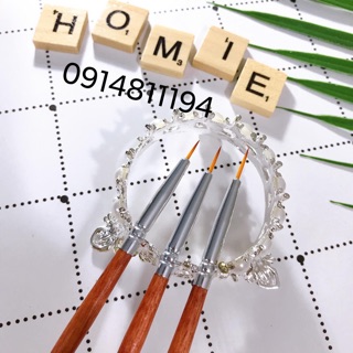 CỌ NÉT CÁN GỖ (LẺ/SET 3)