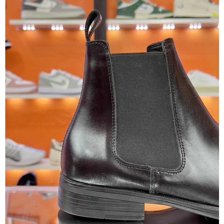 Giày Da Bò Chelsea Boot Cao Cỗ | Kèm Quà Tặng