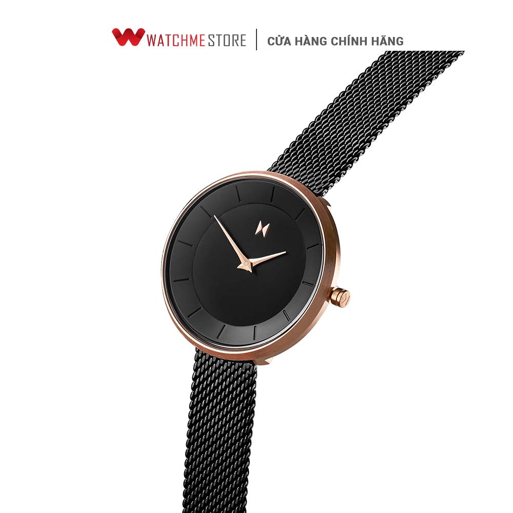 [ ĐẶC BIỆT 18-29.07 - VOUCHER 10%] - Đồng hồ Nữ MVMT dây thép không gỉ 32mm - D-FB01-BL