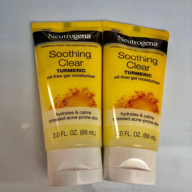 Kem dưỡng cho da mụn Neutrogena Soothinh Clear Turmeric Gel 88ml