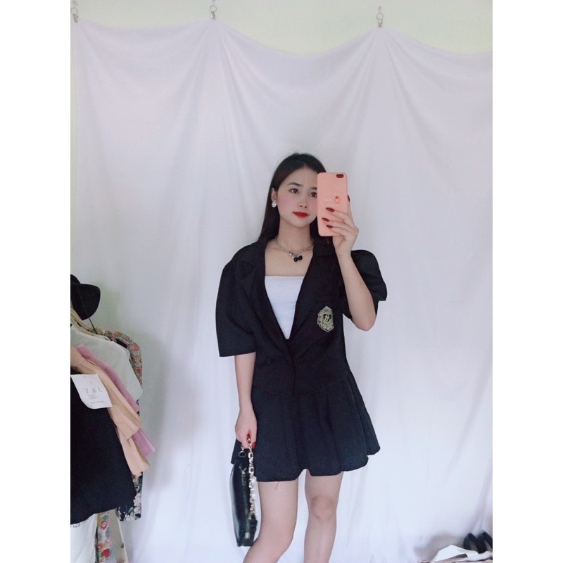 Sét vét kèm chân váy và áo 2giây