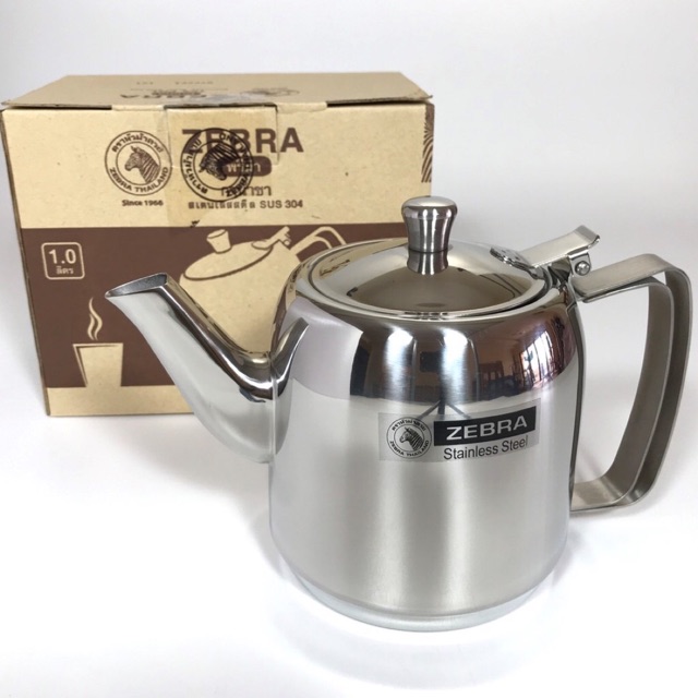 Bình lọc trà Zebra 1L Inox Cao cấp SUS 304