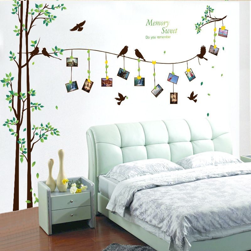Decal dán tường Cây treo ảnh 9 - DCX042